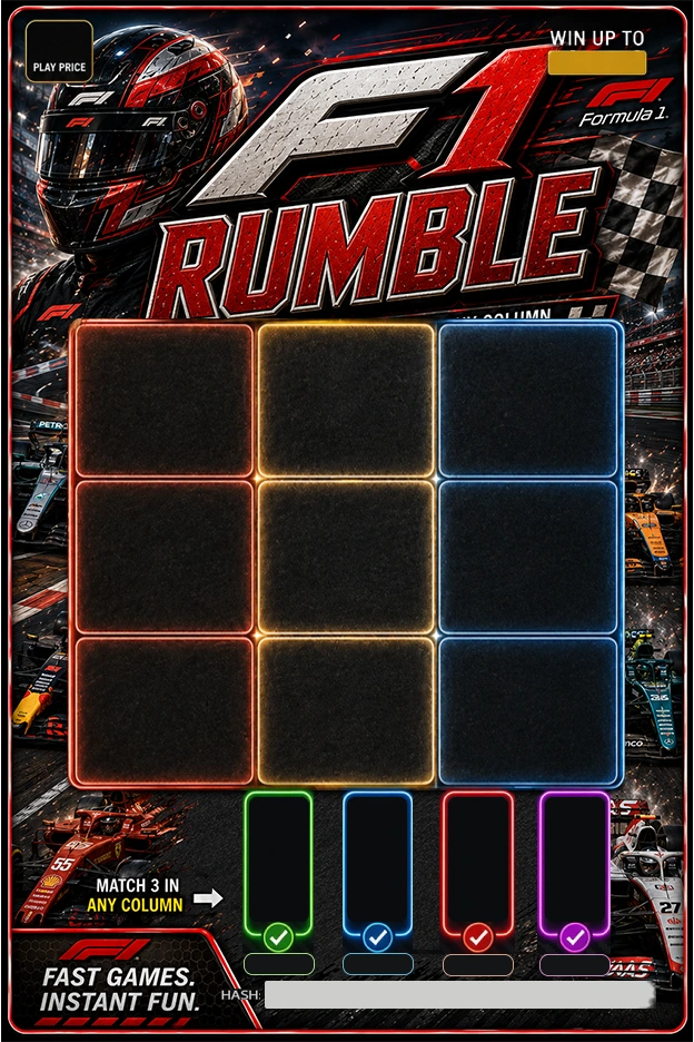 Ticket preview — F1 Rumble