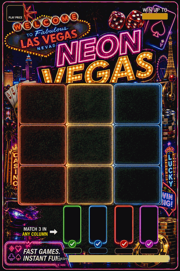 Ticket preview — Vegas Neon